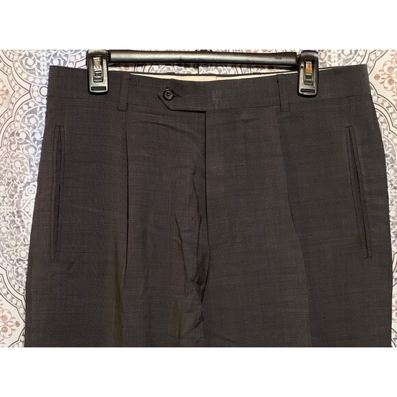 Hugo Boss Mens 2-Piece Suit Size 38R Made In USA - Picture 15 of 16